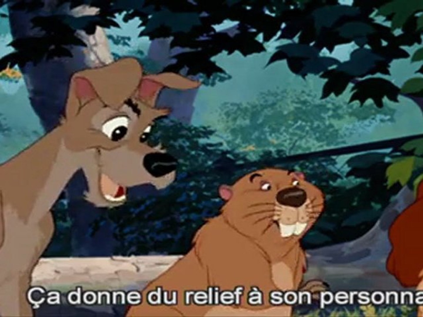 La Belle Et Le Clochard Bonus La Creation Du Castor Video Dailymotion