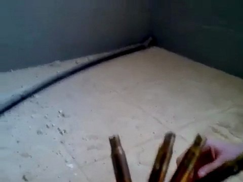 فري برس ريف دمشق داريا استهداف مئذنة جامع البشير بقذائف الشيلكا 5 2 2012