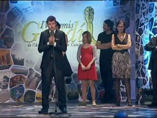 TV3 - Telenotícies - "Mientras duermes" i "Eva" triomfen als Gaudí
