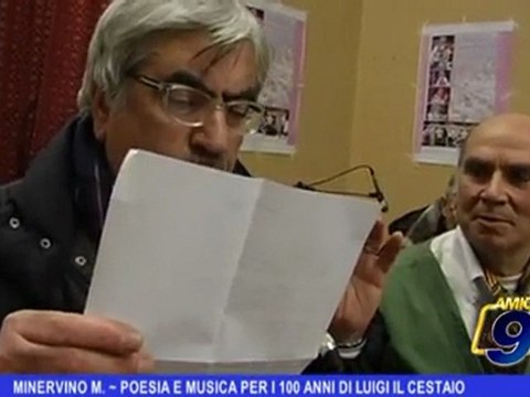 Minervino Murge | Poesia e musica per i 100 anni di Luigi il Cestaio