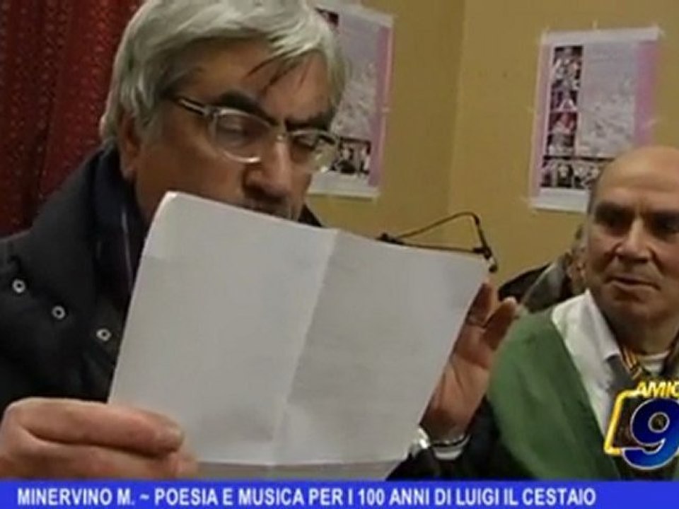 Minervino Murge | Poesia e musica per i 100 anni di Luigi il Cestaio