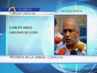 Trancada la Francisco Fajardo a la altura de La Urbina por protesta