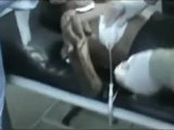 فري برس   حمص النازحين اصابة رجل مسن  ضرير وشاب برصاص قناص من قيبل الشبيحة 5 2 2012