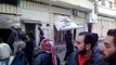 فري برس   حمص الخالدية اثار دمار احد المباني جراء القصف 6 2 2012