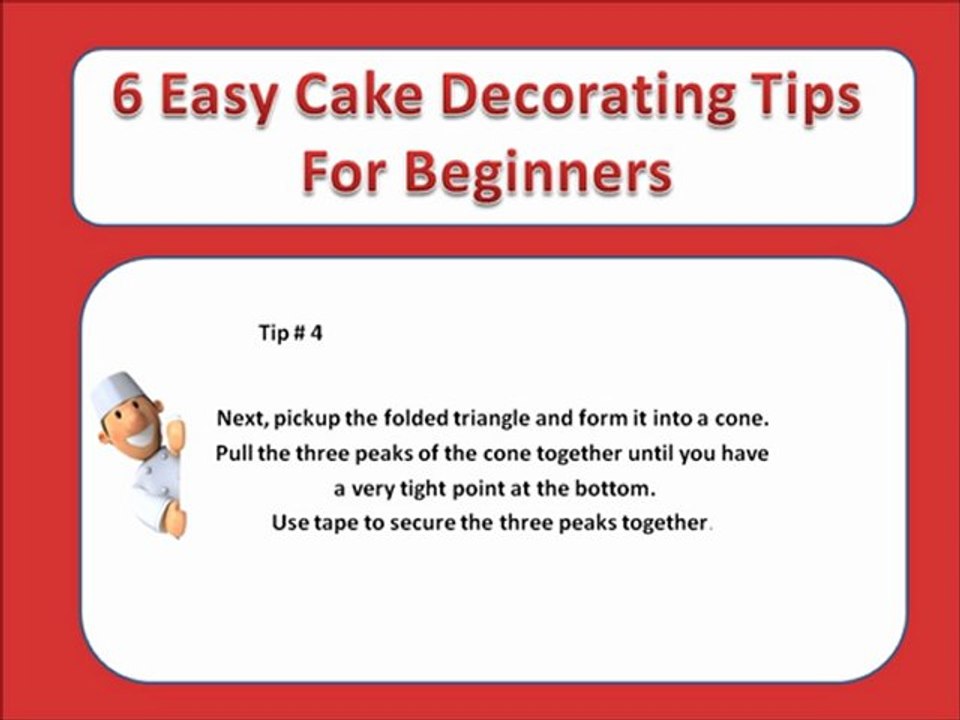 Cake decorating tips-Cake decoration tips