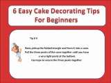 Cake decorating tips-Cake decoration tips