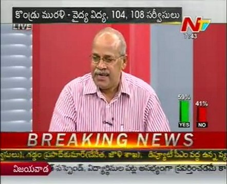 Live Show with KSR - YSR Cong Vasireddy Padma-TDP Rajendra Prasad-Cong Krishna Reddy - 01