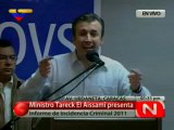 El Aissami  Miranda, Carabobo y Zulia estados con mayor índice de delitos