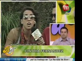 Pronto.com.ar Cinthia sobre fans de Paula