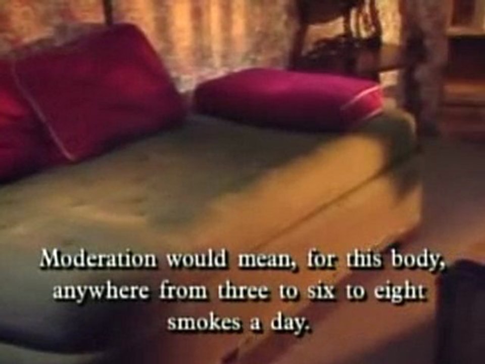 Edgar Cayce's actual voice giving reading on smoking