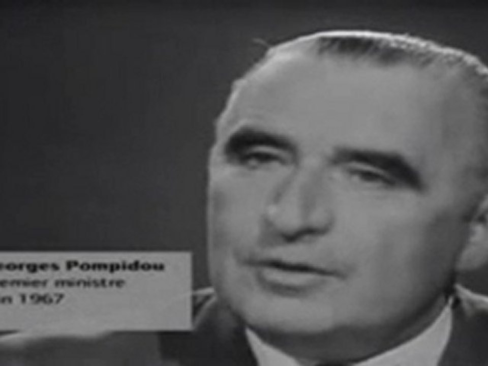 G. Pompidou - La France appartient aux banques