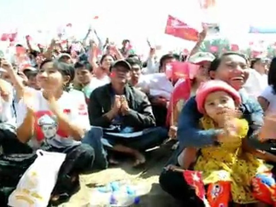 A corrida eleitoral em Mianmar