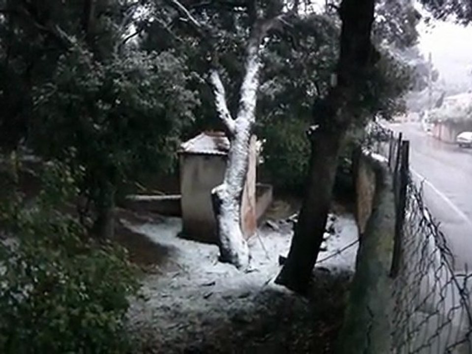 Neige sur Fabrégas