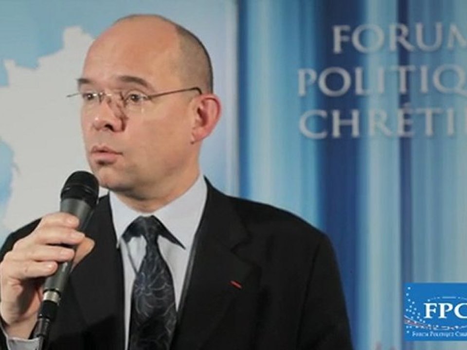 Interview de M. Xavier Lemoine - Maire de Montfermeil au Forum Politique Chrétien du 21 Janvier 2012