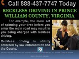 RECKLESS DRIVING IN PRINCE WILLIAM COUNTY VIRGINIA LAWYER