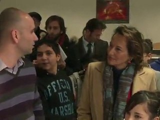 Déplacement de Ségolène Royal à Marseille