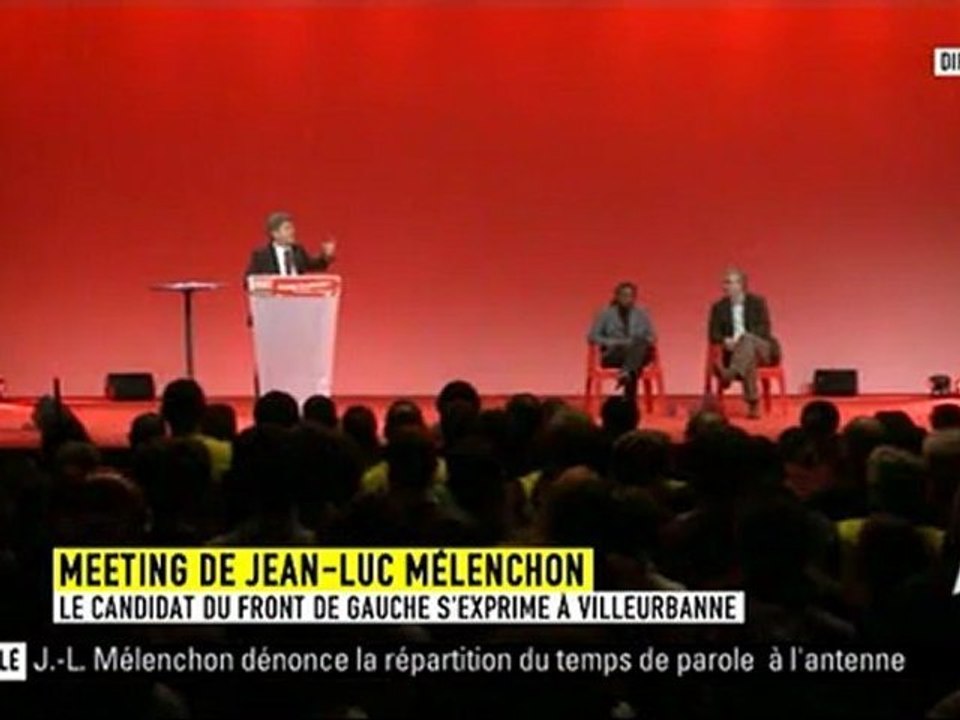 Mélenchon à Villeurbanne (3)