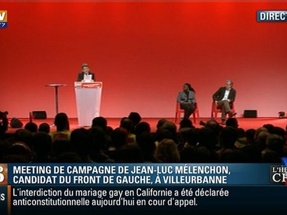 Mélenchon à Villeurbanne (4)