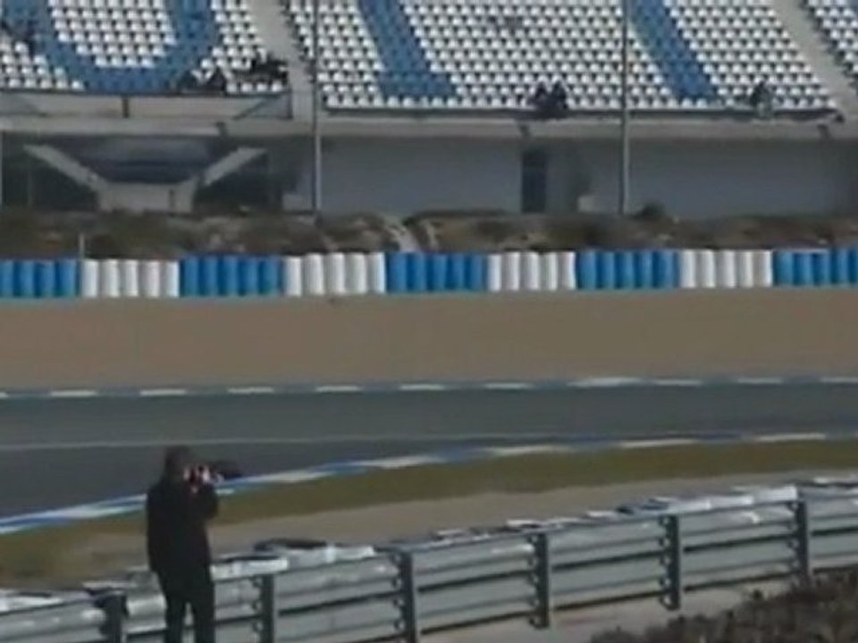 Kimi Räikkönen at Official Jerez Test 7.2.2012