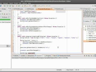 Screencast - testowanie GUI w GWT