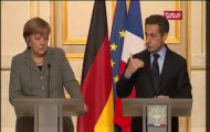 EVENEMENT,Conférence de Angela Merkel et de Nicolas Sarkozy