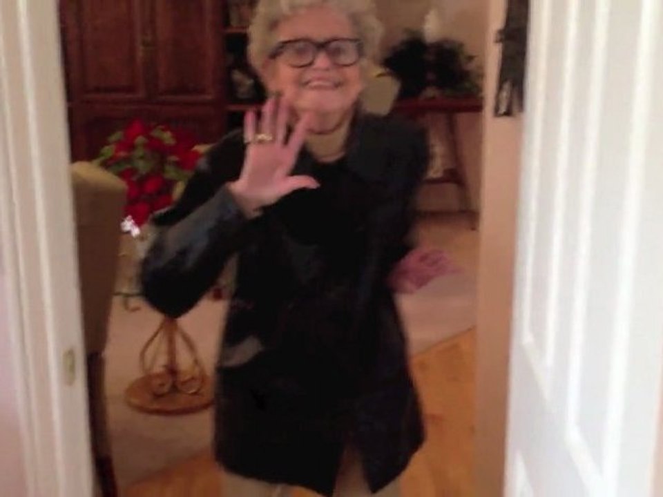 My 90-year-old Grandma Dances to The Black Keys - Tighten Up