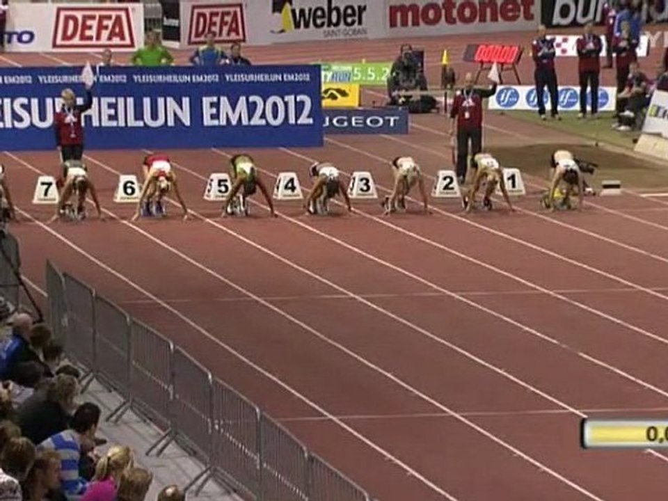 60 meters  - Tampere 2012