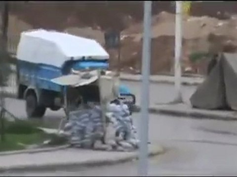 فري برس حماة تمركز الدبابات وانتشار الشبيحة وقطع الطرقات في منطقة المزارب 7 2 2012