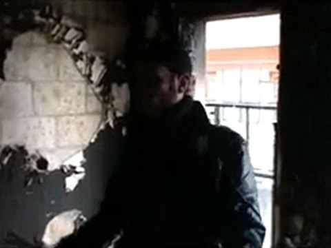 فري برس البيوت المدمرة مع الناشط ابو معاذ بحي العدوية 7 2 2012