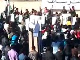 فري برس   إدلب   معرزيتا    الجيش الحر يقوم بحماية مظاهرة 7  2   2012
