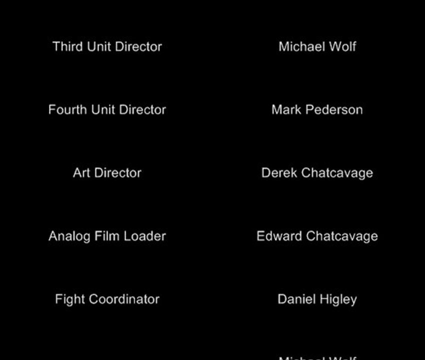 End Credits