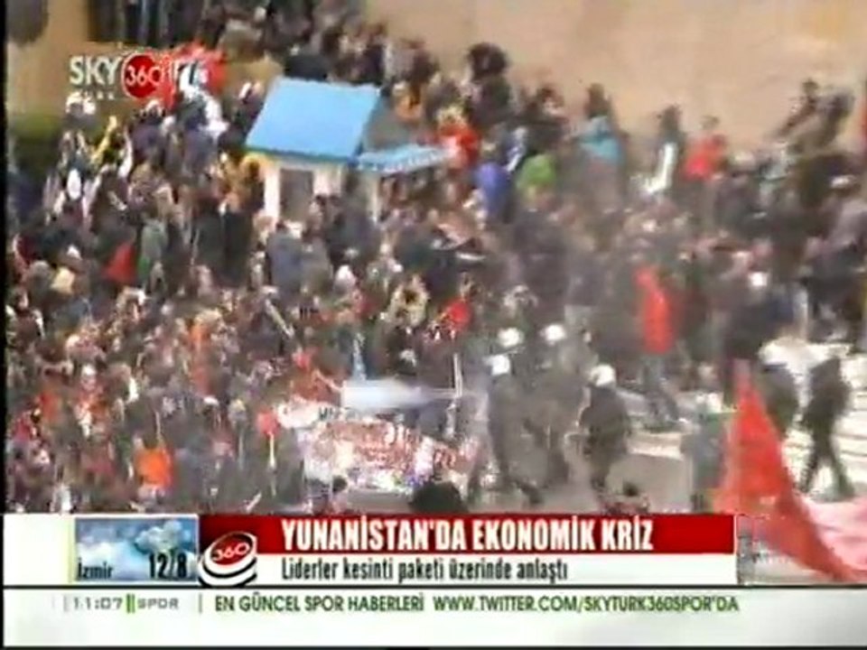 Yunanistan'da Ekonomik Kriz