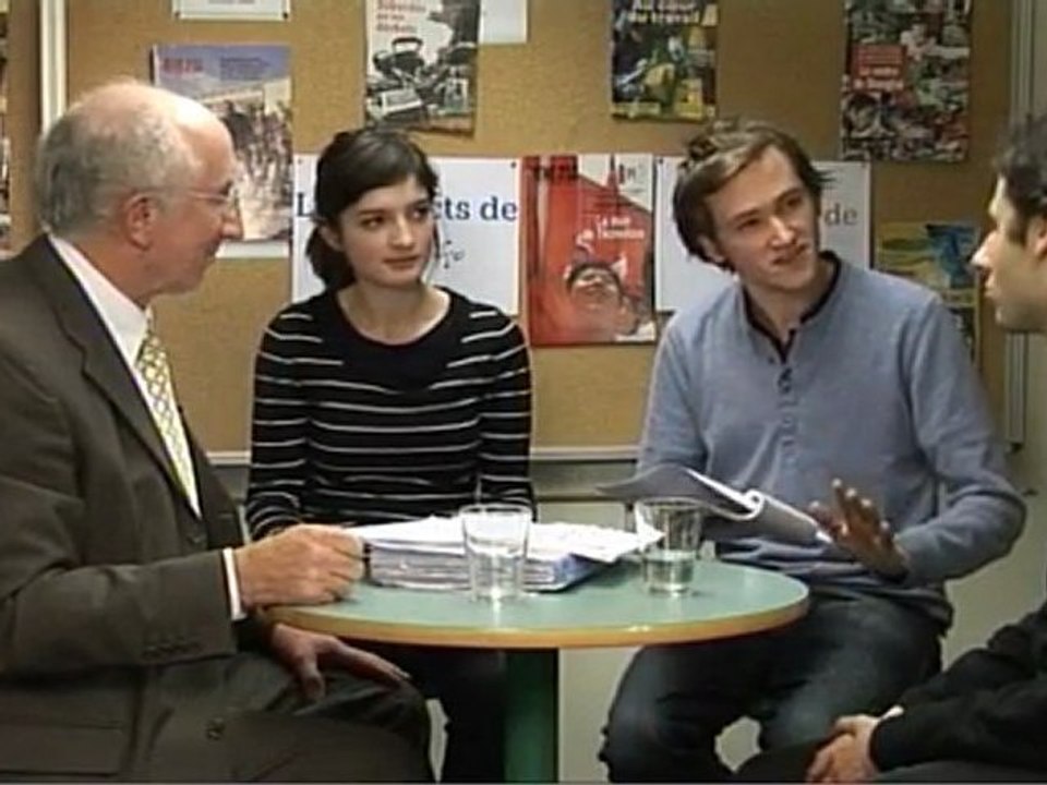 PRÉSIDENTIELLE 2012 débat des extrêmes WEBER pour les seniors et VERNER pour les jeunes