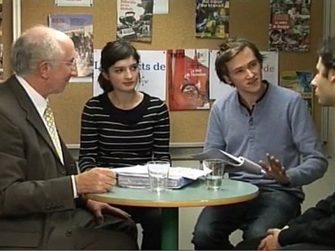 PRÉSIDENTIELLE 2012 débat des extrêmes WEBER pour les seniors et VERNER pour les jeunes