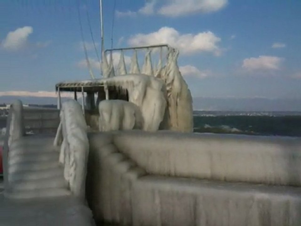 La bise au Port-noir à...............90km/h !!!