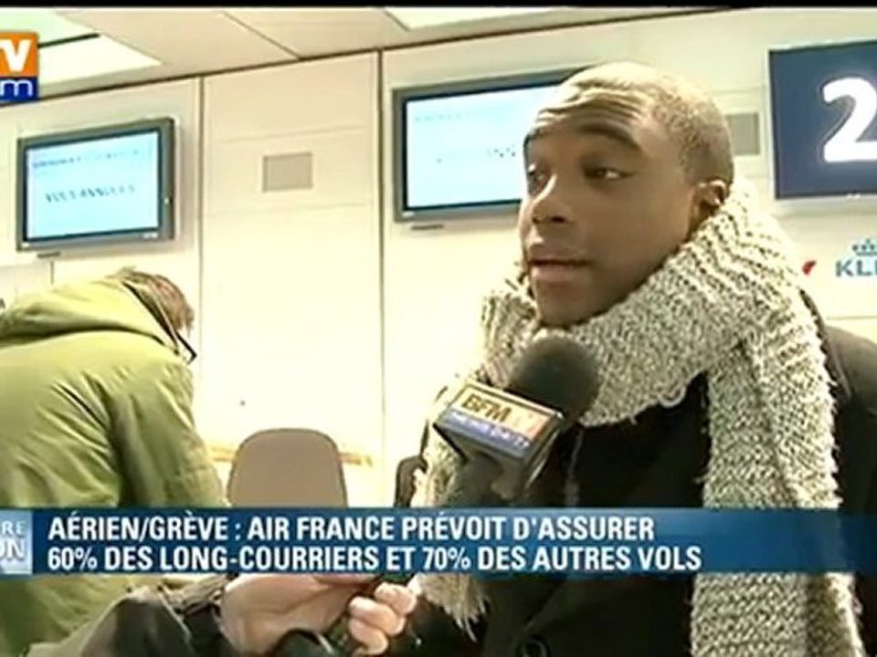 Grève dans l'aérien : quelques vols annulés à "chaud" à Roissy