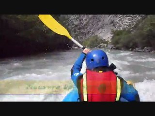 Canoe/Kayak-Raft in the Alps with Base Sport Nature