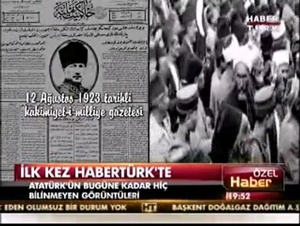 Atatürk ve Latife Hanım'ın Hiç Yayınlanmamış Görüntüleri