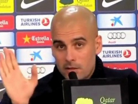 Deportes: Fútbol; Barcelona , Guardiola: Pido disculpas a Emery, a Llorente y a la afición