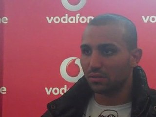 Olympiacos media day: Rafik Djebbour