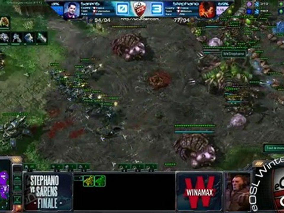 Grande finale - SarenS vs Stephano - match 4 - eOSL Winter'12