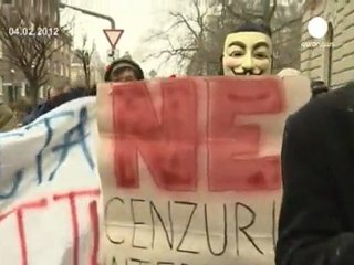 Los internautas europeos se movilizan contra el acuerdo...