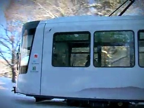 Le Panoramique des Dômes sous la neige