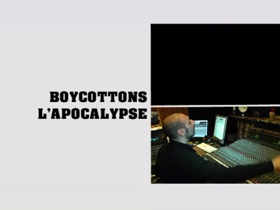 Boycottons l'apocalypse
