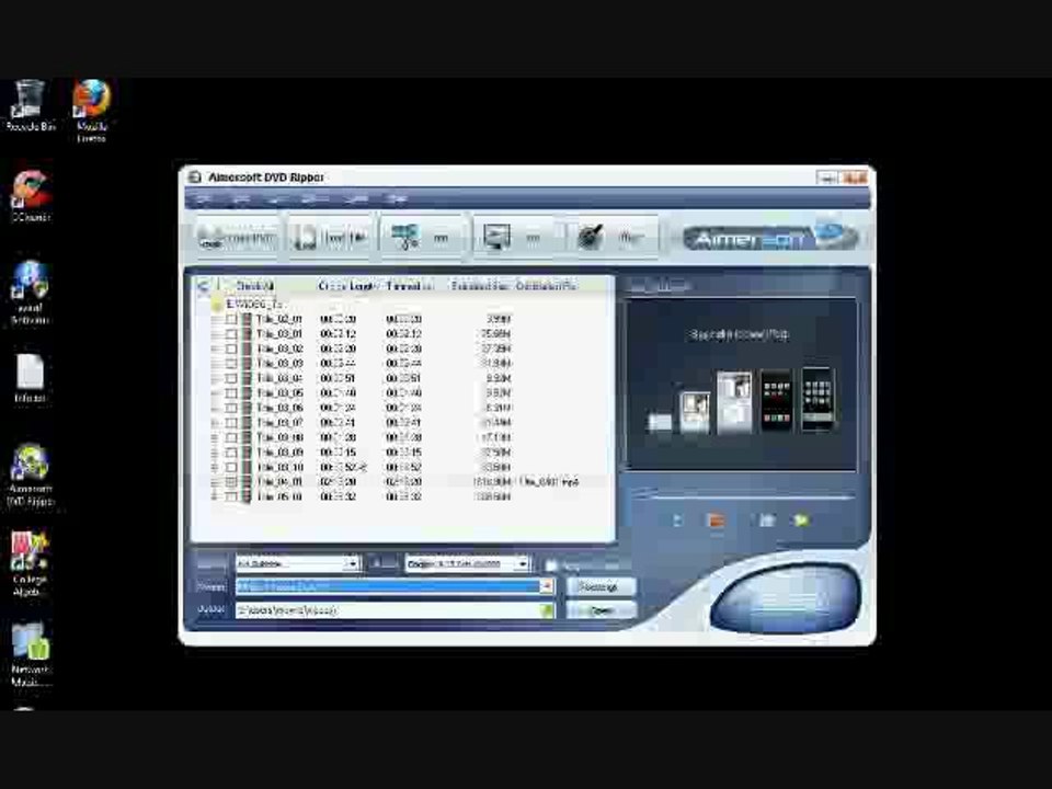 how to rip a dvd using aimersoft dvd ripper