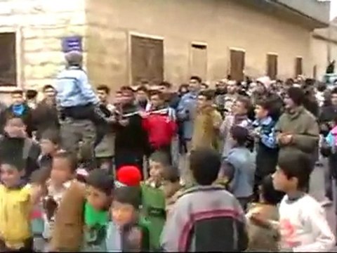 فري برس ريف حماة كفرزيتا مظاهرة حاشدة نصرة لبابا عمرو الجريحة 7 2 2012