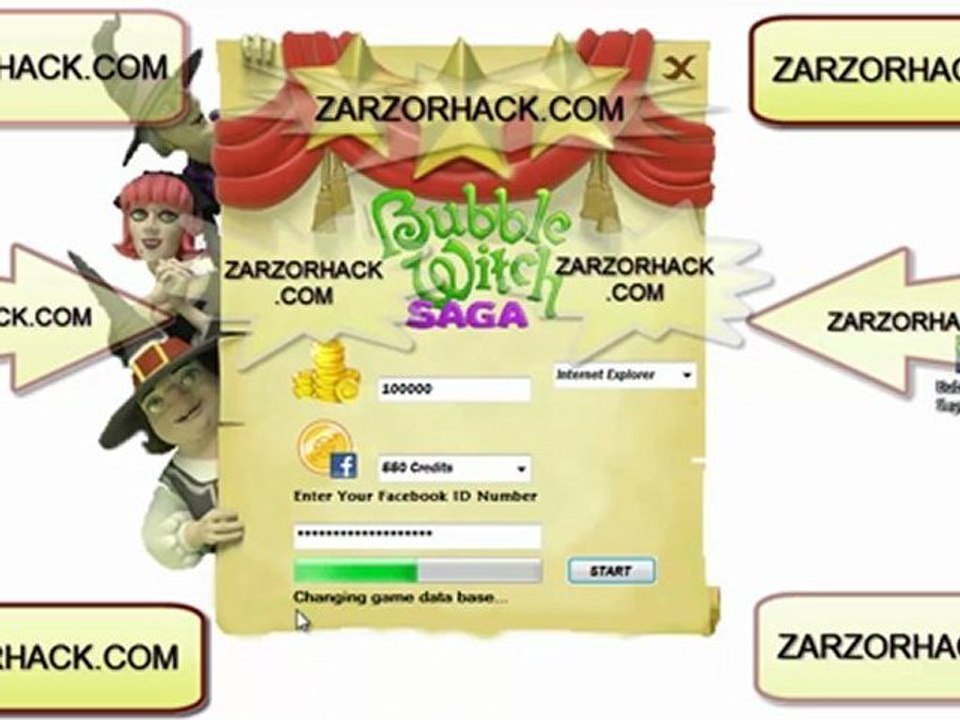 Bubble Witch Saga Cheat Hack