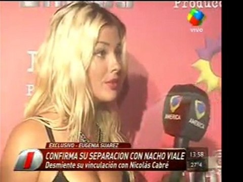 Pronto.com.ar China Suarez desmiente romance con Cabré