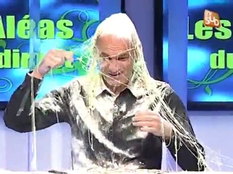 Pierre-Paul Castelli enfariné dans les aléas du direct ! (TV SUD)