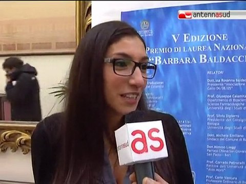 TG 07.02.12 In memoria di Barbara, assegnato premio Baldacci